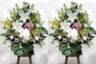 枕花(1対)